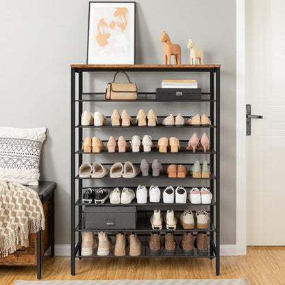 8-stöckiges Schuhregal – Schuhschrank für 32-40 Paar Schuhe