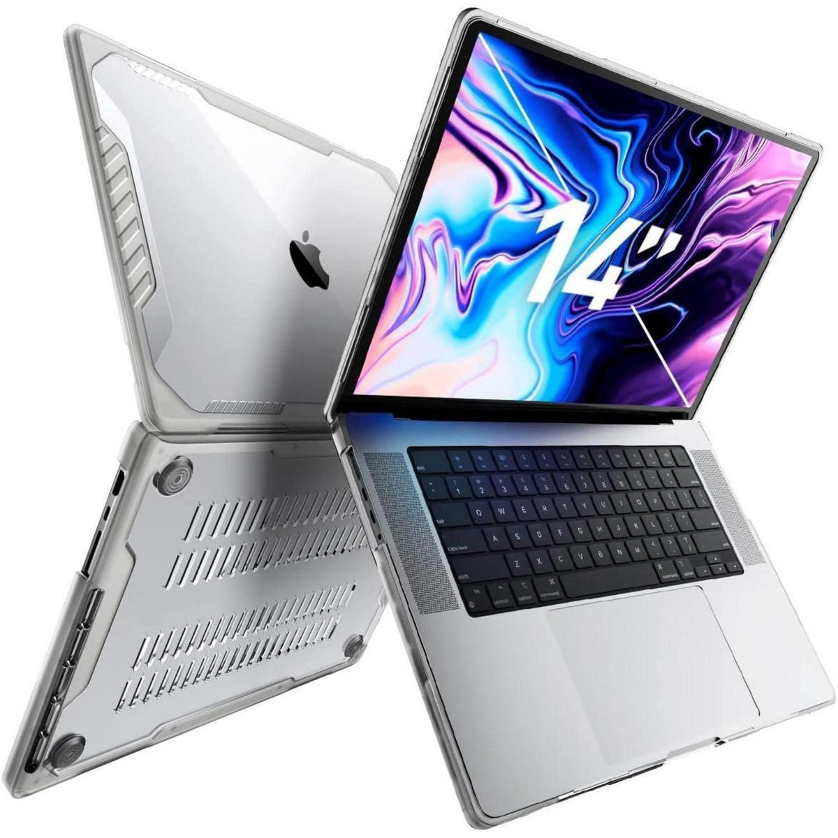 Schutzhülle für MacBook Pro 14 Zoll (2021) transparent