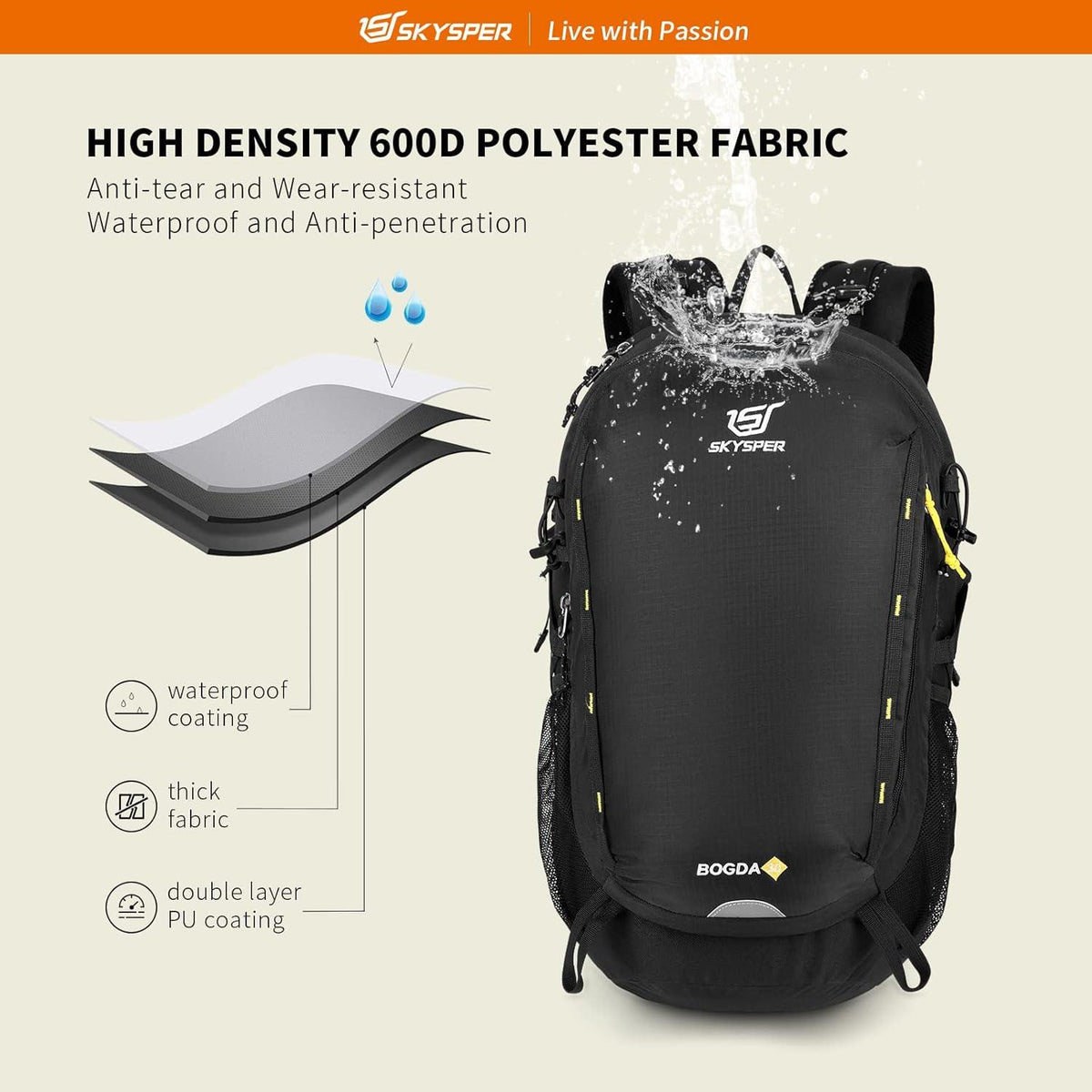 Wanderrucksack 30L mit