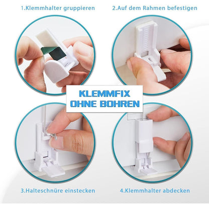 Rollos ohne Bohren Klemmrollos Fenster Plissee Klemmfix