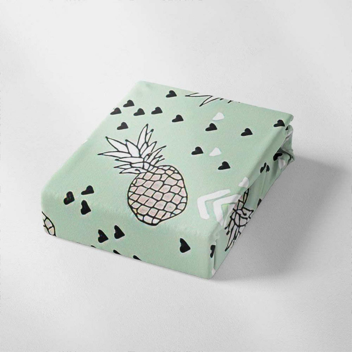 Ananas Bettwäsche Set 200x200cm - Tropical Bettwäsche für Kinder
