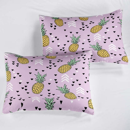 Ananas Bettwäsche Set 220x240cm - Tropisch & Ultraweich