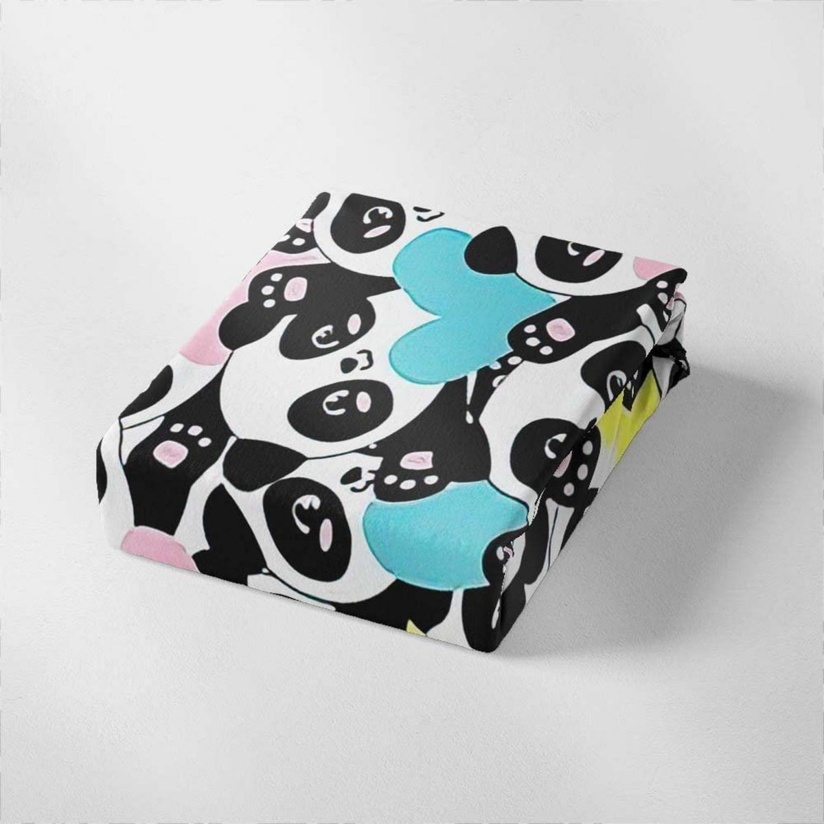 Panda Bettbezug Set für Kinder – 155x220cm mit Kissenbezug