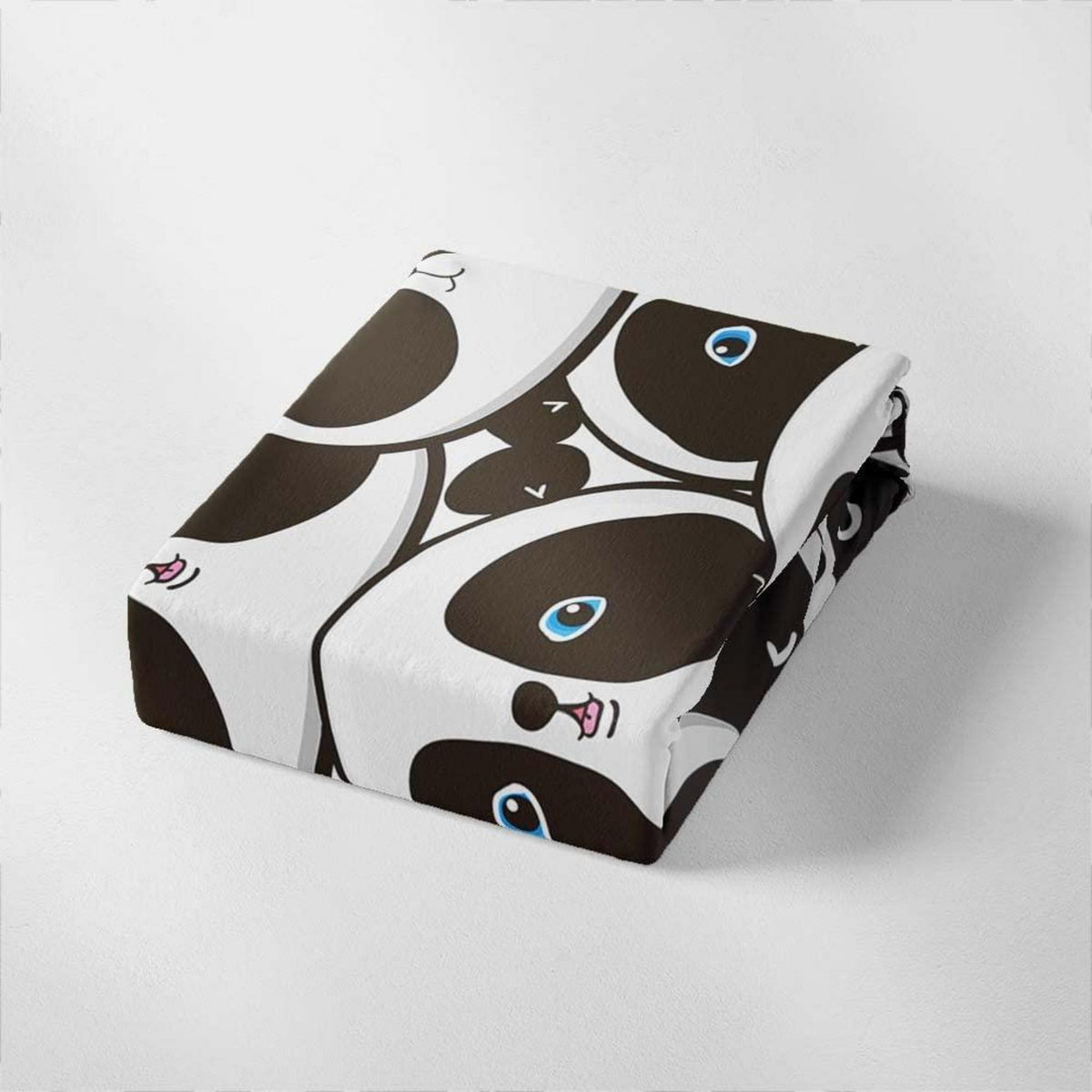 Panda Bettwäsche Set 200x220cm mit 2 Kissenbezügen – Kinderzimmer Dekoration