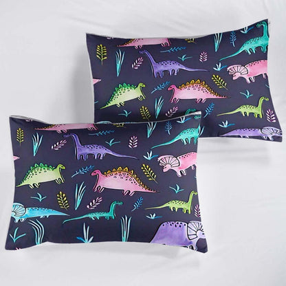 Kinder Bettwäsche Set Dino 200x200cm – Cartoon Dinosaurier