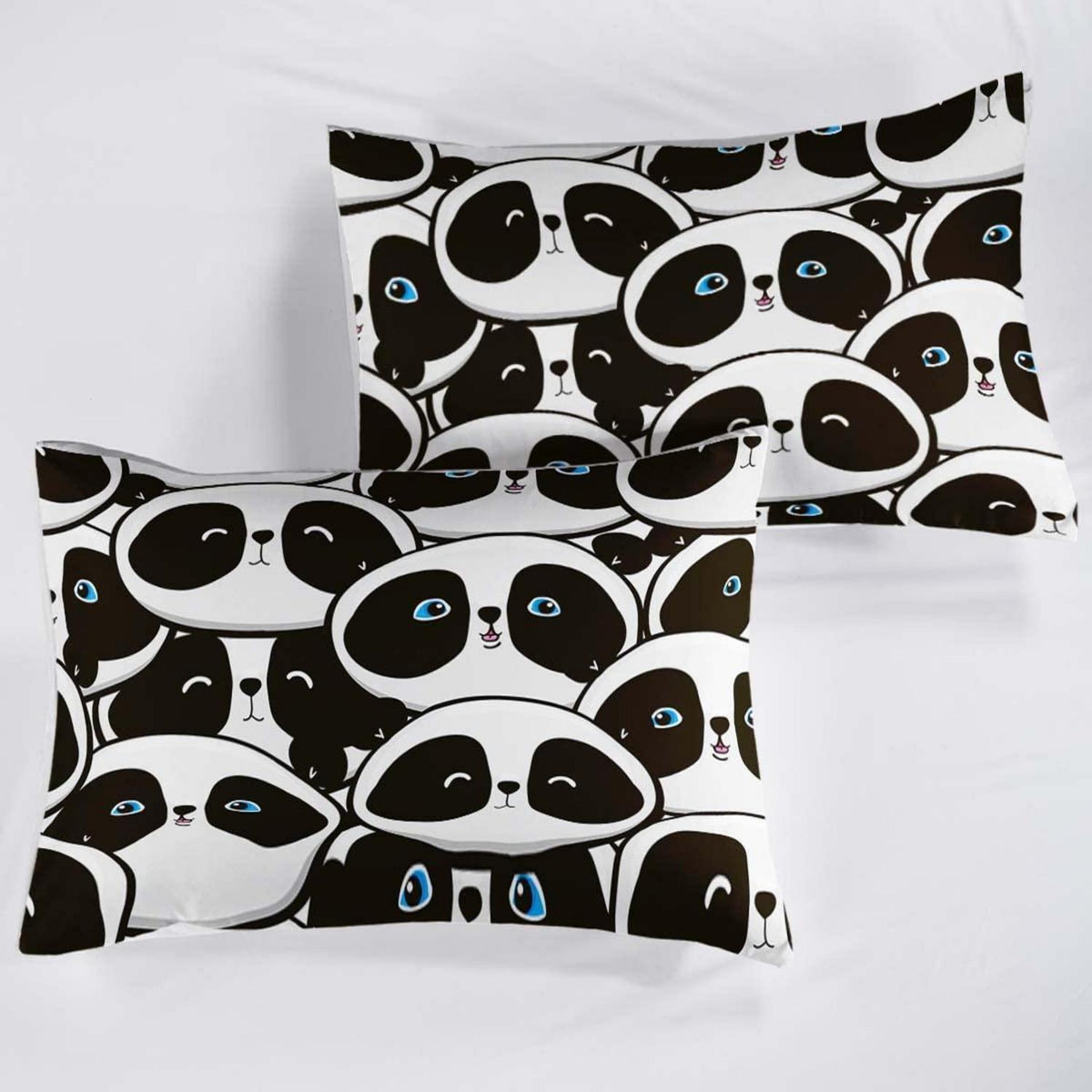 Panda Bettwäsche Set 200x200 cm – Niedliches Tier Motiv für Kinder
