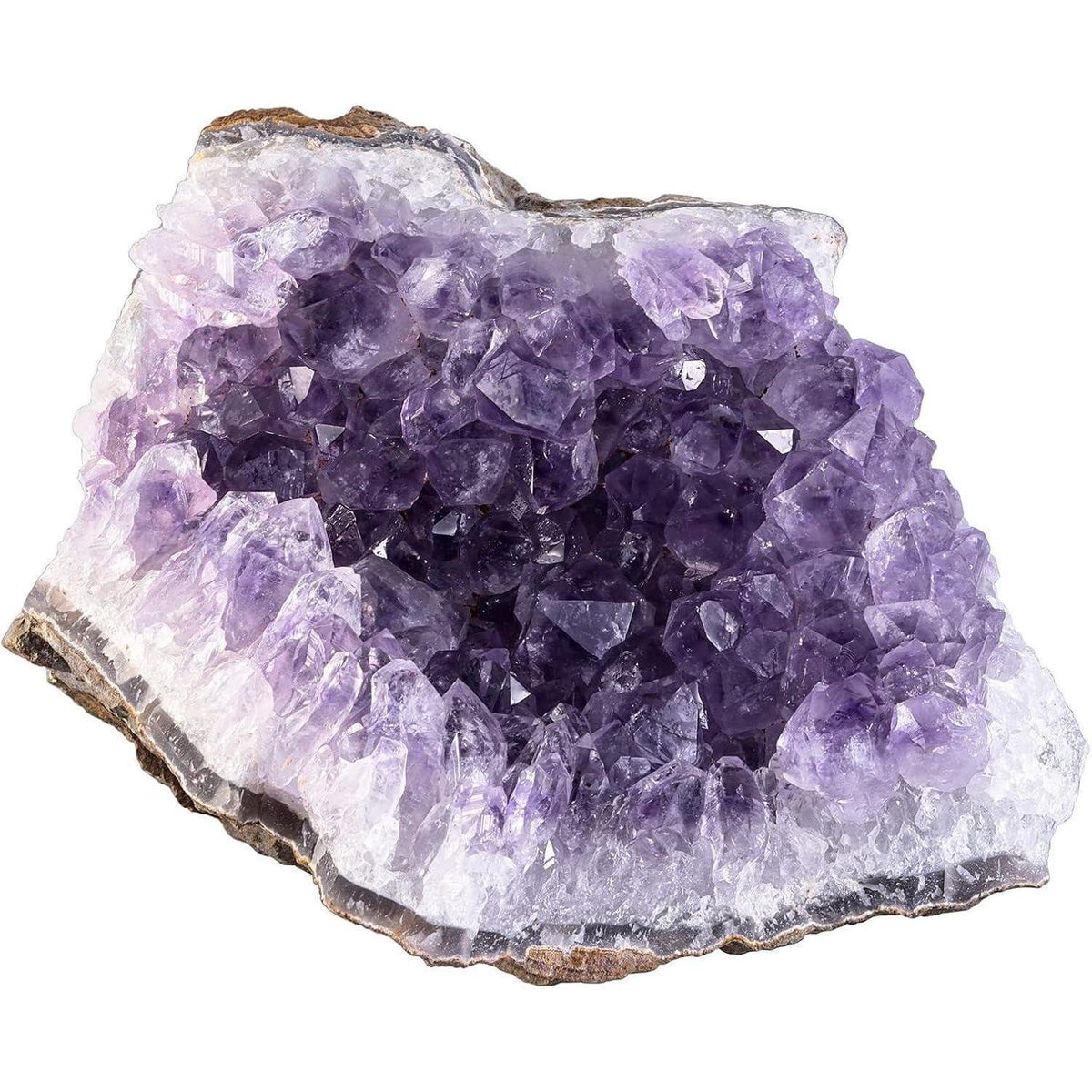 Amethyst Druse XL Schmuckstein mit Geschenkbeutel