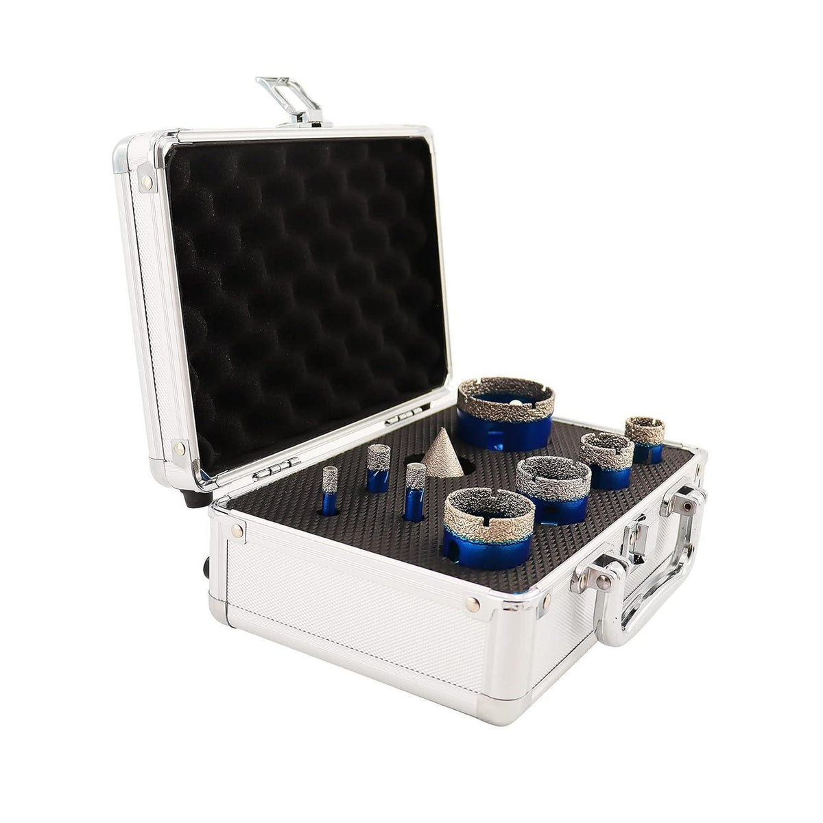 Diamant Trockenbohrer Set für Fliesen, Porzellan, Granit