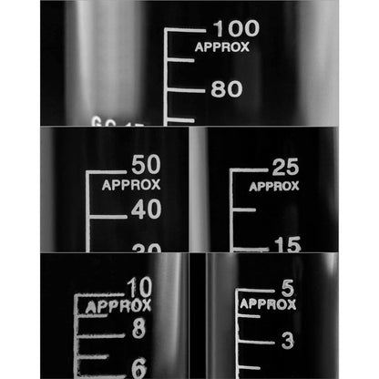 Abgestufte Glas Messbecher Set 5ml 10ml 25ml 50ml 100ml