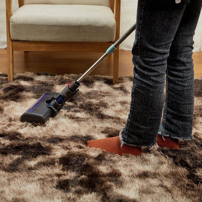 Weicher Hochflor Shaggy Teppich 200x300 cm Braun