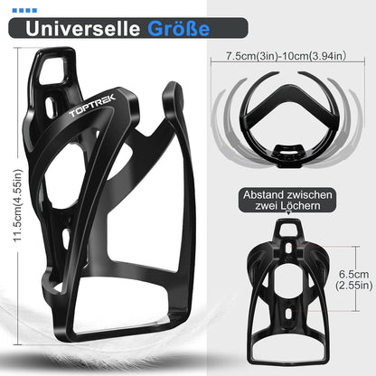 Toptrek Flaschenhalter Fahrrad Farbverlaufen Getränkehalter