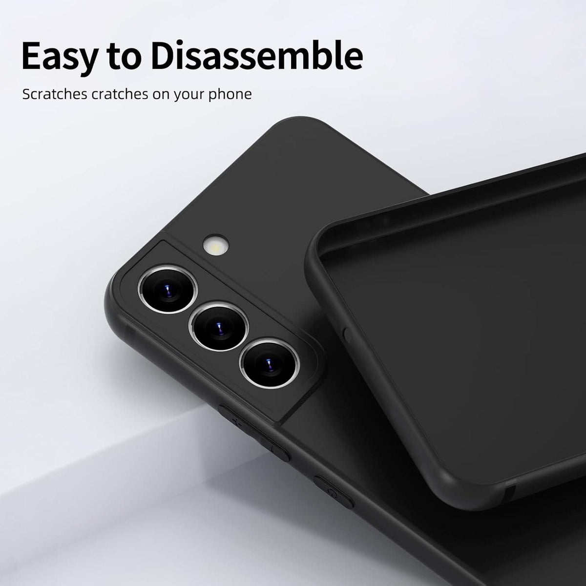 Hülle + 2 Panzer Schutz Glas Samsung Galaxy S21 FE 5G Schwarz