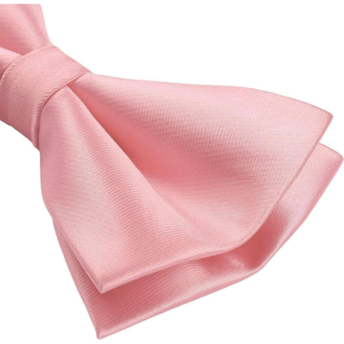 Fliegen-Set mit Einstecktuch für Herren, vorgebunden, rosa