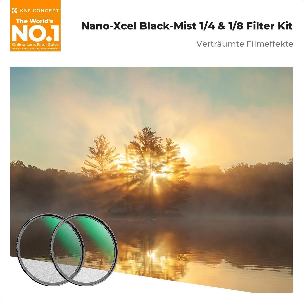 Black Mist Filter Set 67mm – Video & Portrait