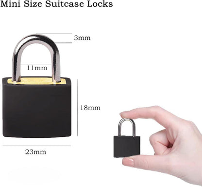 Kofferschlösser mit Schlüssel 2er Pack Mini
