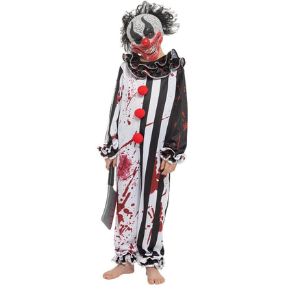 Jungen Killer Clown Kostüm mit Maske für Halloween