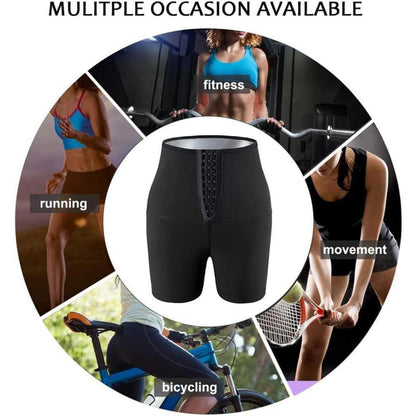 Saunahose Damen – Abnehmen, Sport & Training mit hoher Taille
