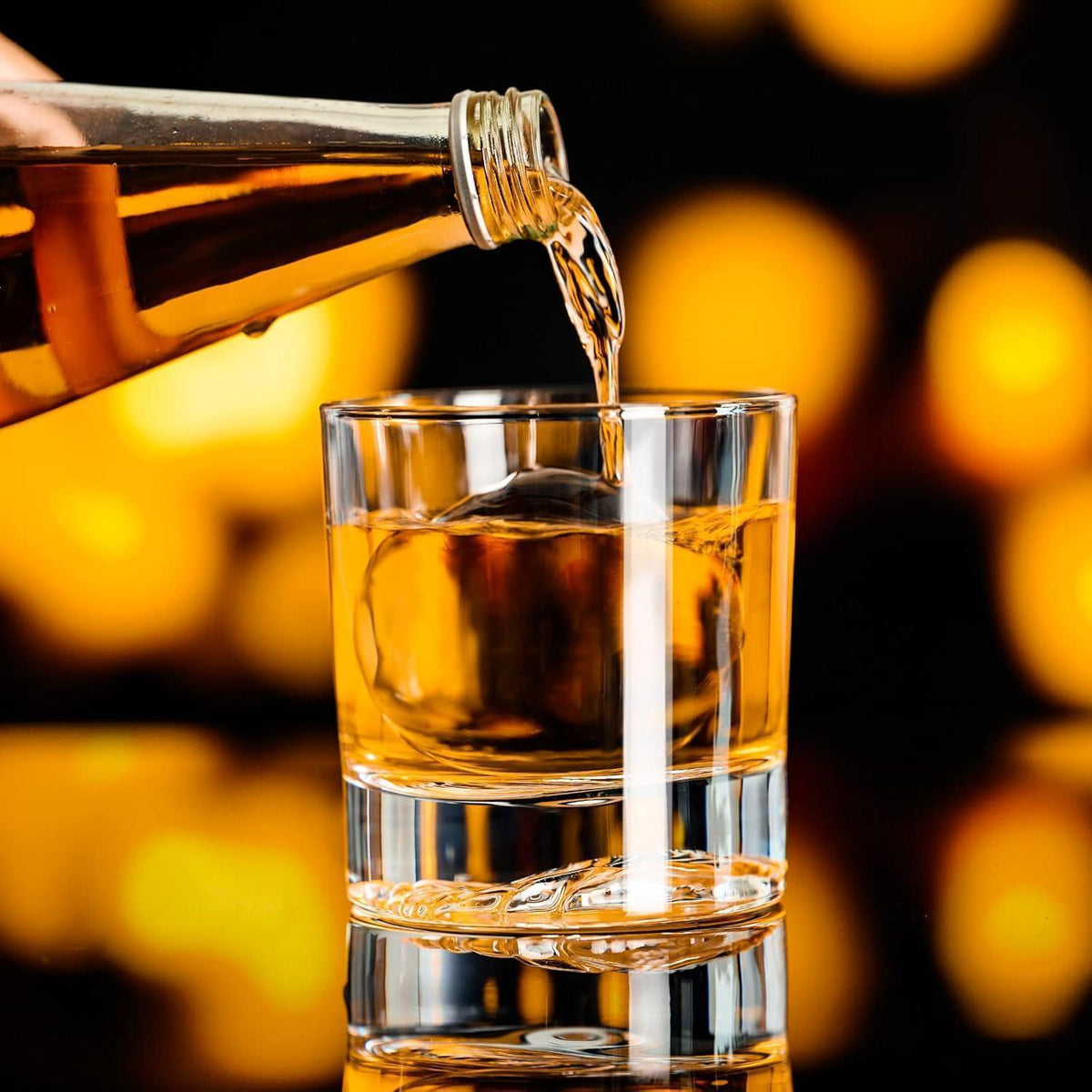 Whiskygläser 2er Set mit Adler-Boden, bleifreies Kristallglas