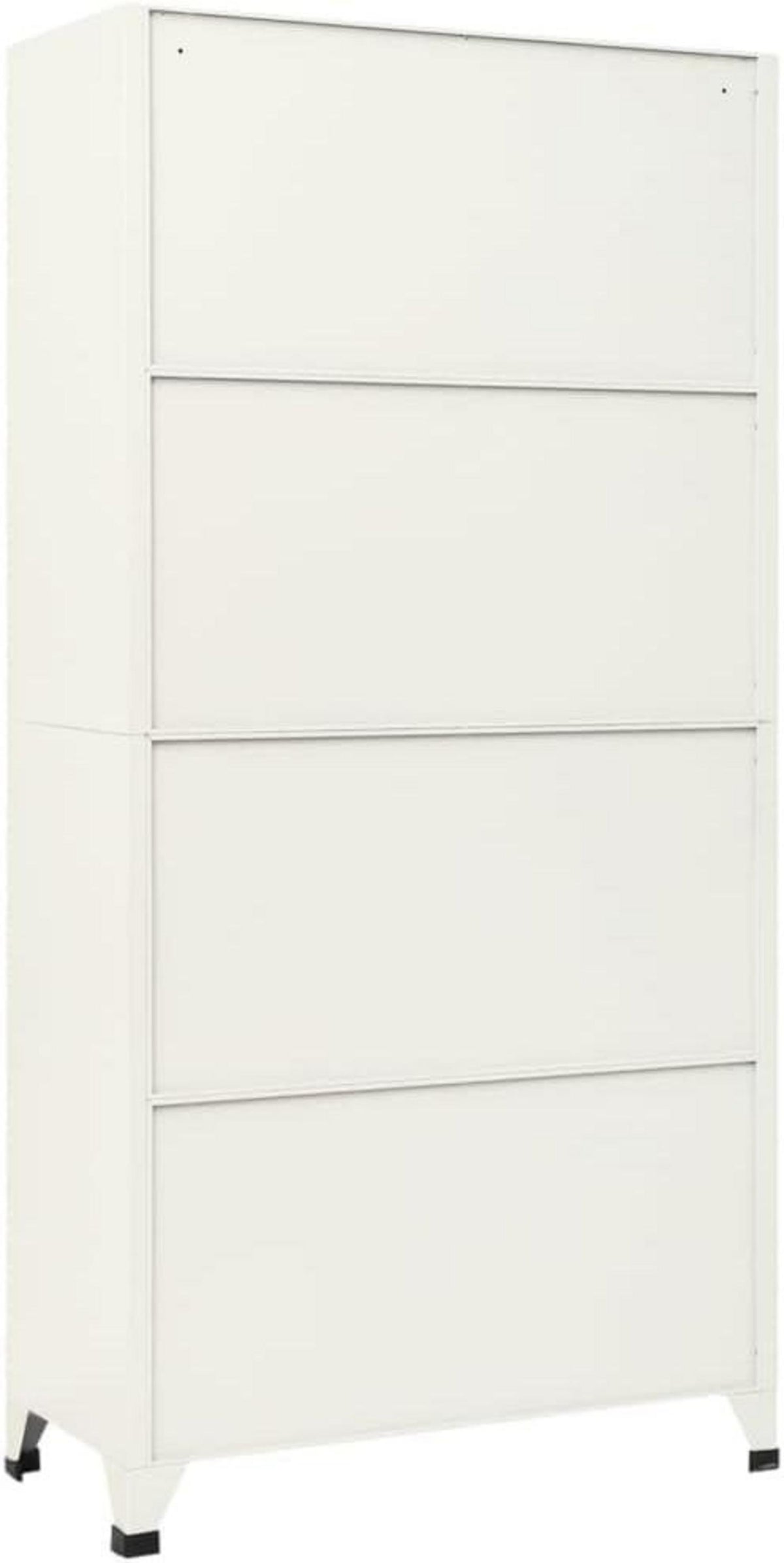 Schließfachschrank Metallschrank Lagerschrank 90x45x180 cm Stahl Grau Blau