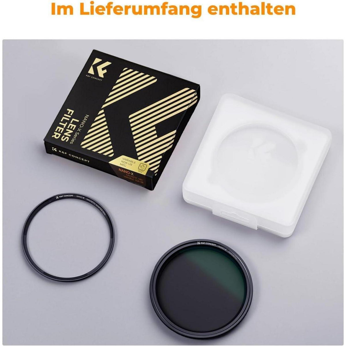 Magnetischer Variabler ND Filter ND8-128 (3-7 Stop)