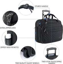 Rollende Laptoptasche 15,6 Zoll mit