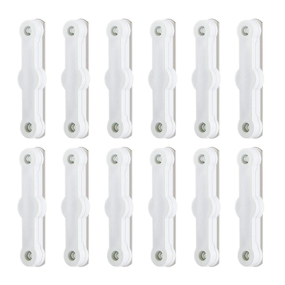 12x Fenster Fliegengitter Clips Ohne Bohren, Selbstklebend
