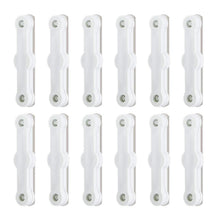 12x Fenster Fliegengitter Clips Ohne Bohren, Selbstklebend