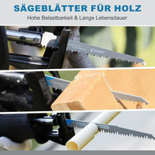 EZARC Säbelsägeblätter Set 5tlg für Holz schnelle Schnitte