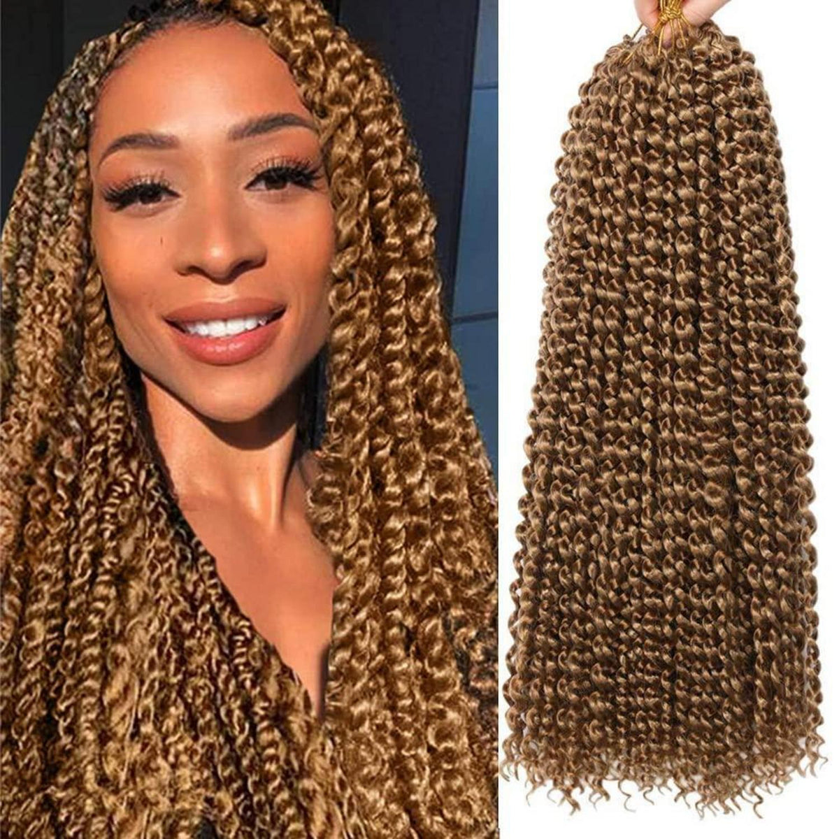 Passion Twist Häkelhaar 7er Pack 18 Zoll