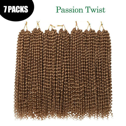 Passion Twist Häkelhaar 7er Pack 18 Zoll