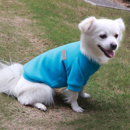 Hundepullover Fleece Blau XXL – Warm & Bequem für Kleine Hunde