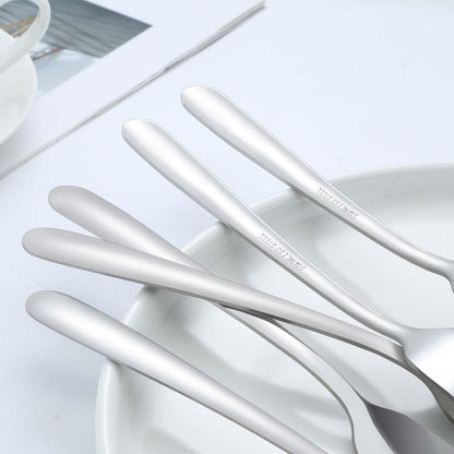 Teelöffel Set Kaffeelöffel Set 24 Stück Edelstahl 14,5cm