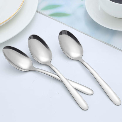 Teelöffel Set Kaffeelöffel Set 24 Stück Edelstahl 14,5cm