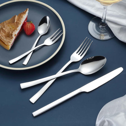 Besteckset 30-teilig für 6 Personen, Edelstahl, spülmaschinenfest