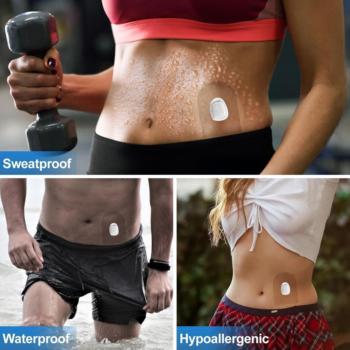 Omnipod 5 Pflaster | Wasserdicht & Transparent | 20 Stück