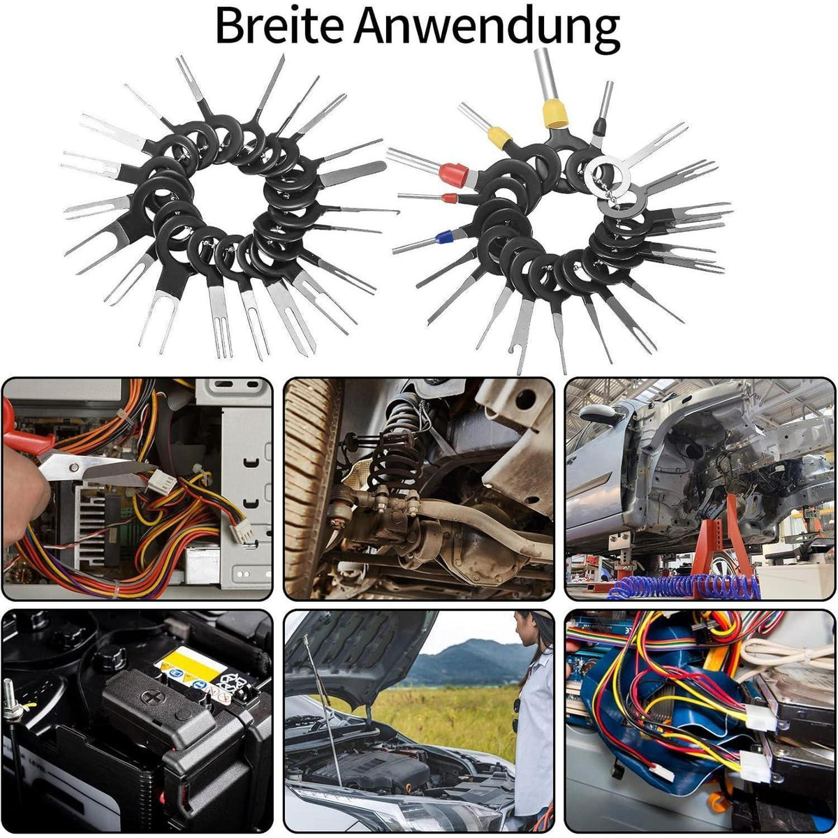 KFZ Stecker Ausbau Werkzeug Set 41 Teile