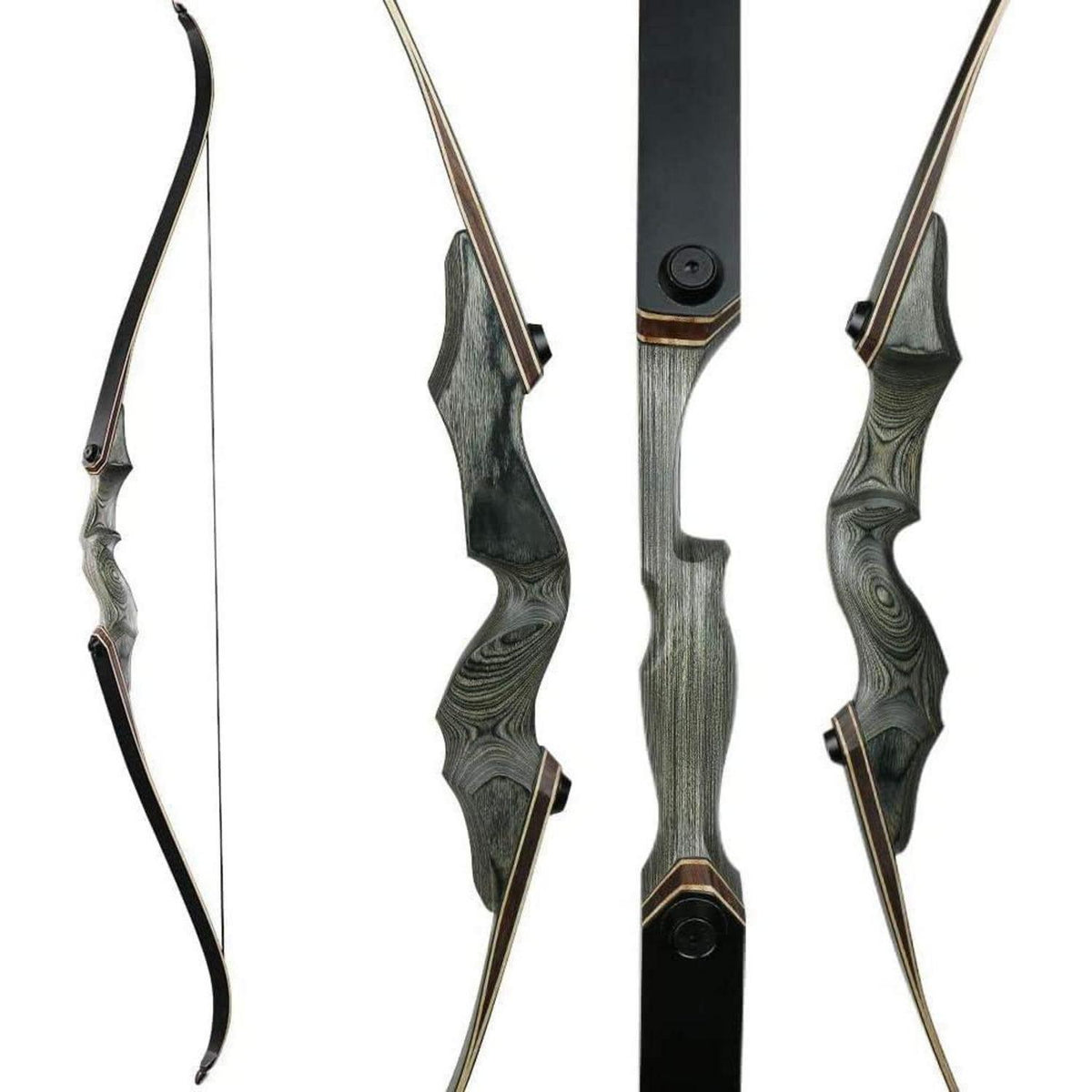 60" Recurvebogen Takedown 50lbs – Jagd & Sportbogen für Rechtshänder