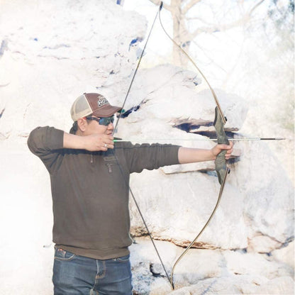 60" Recurvebogen Takedown 50lbs – Jagd & Sportbogen für Rechtshänder