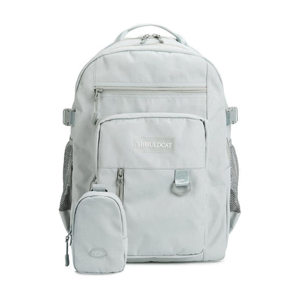 Laptop Rucksack 15.6 Zoll – Schulrucksack Daypack Grau