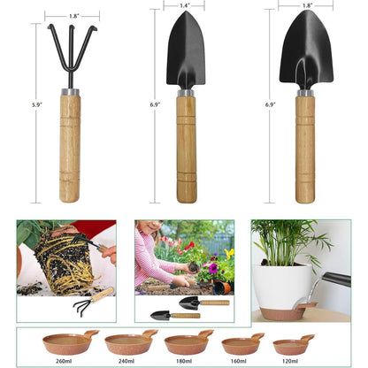 Blumentopf mit Bewässerungssystem 5x Selbstbewässerung