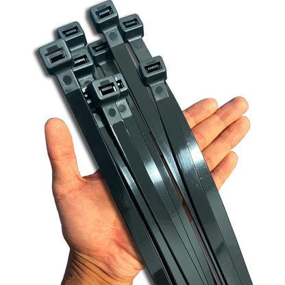 Starke Kabelbinder 500mm – 40 Stück, UV-Beständig & 110kg