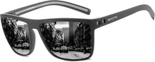 Polarisierte Herren Sonnenbrille TR90 Rahmen UV400 Schutz Quadrat