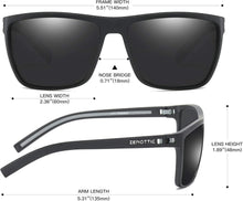 Polarisierte TR90 Sonnenbrille Herren UV400 Schutz