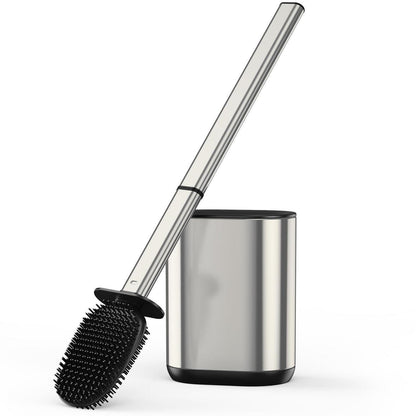 Silikon Toilettenbürste Set mit Halter – Hygienisch & Platzsparend