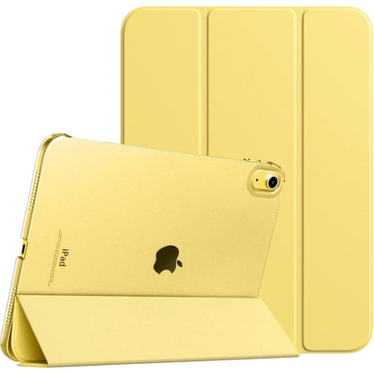 iPad Hülle mit Ständer & Auto Wake/Sleep, Hellgelb