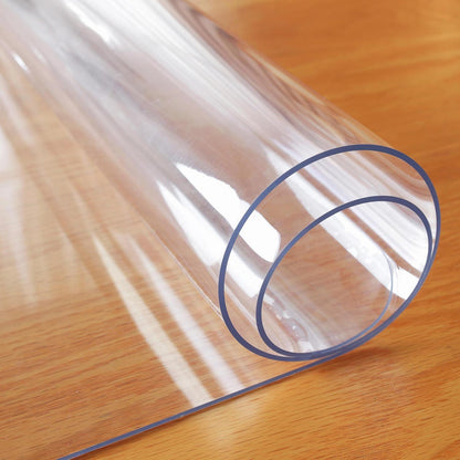 Transparente Tischfolie 110x240cm | Schutzfolie für Tisch & Co.