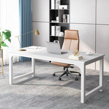 Schreibtisch 180x80cm Schwarz Weiß – Modernes Home Office