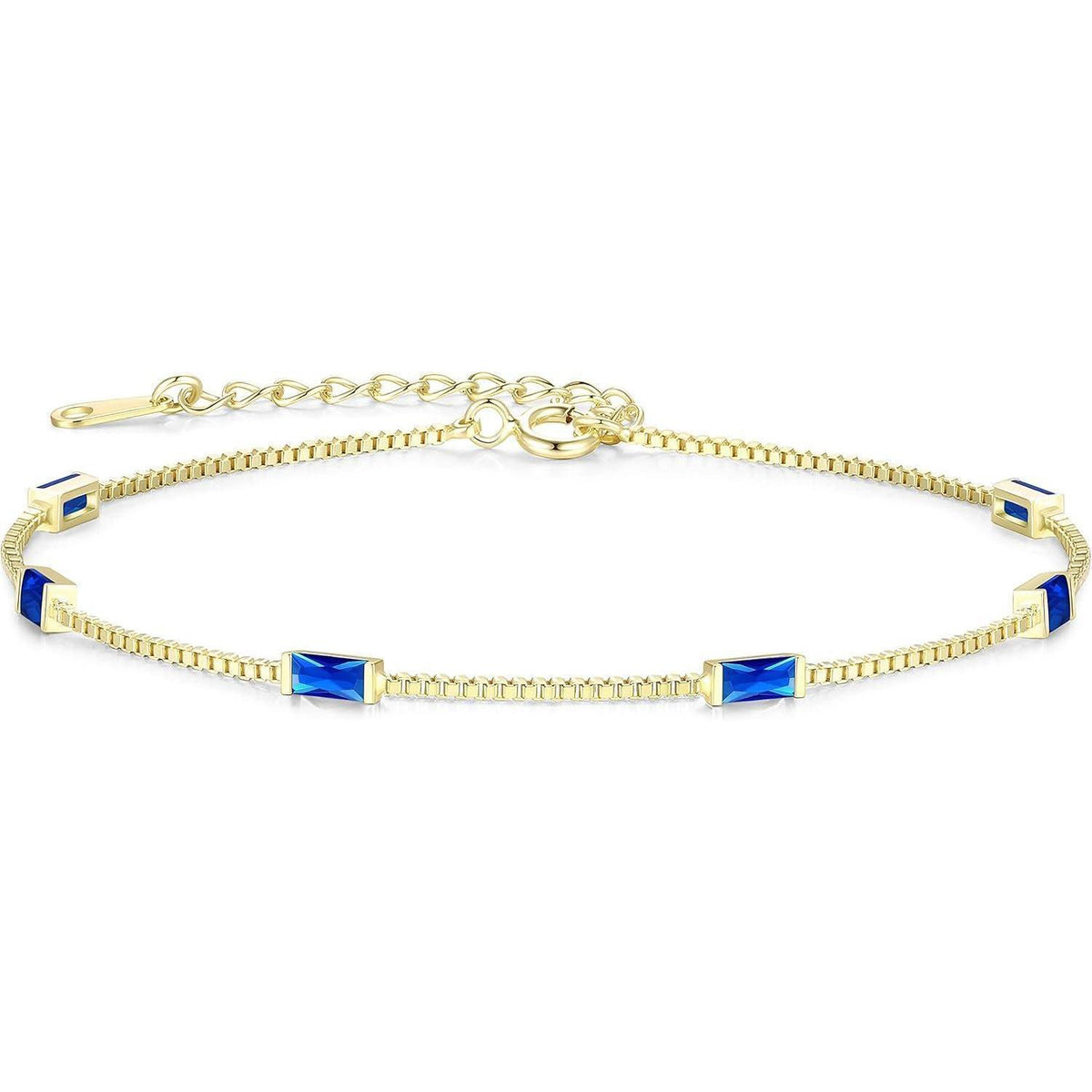 Damen Armband 925 Sterling Silber mit Zirkonia & Edelsteinen