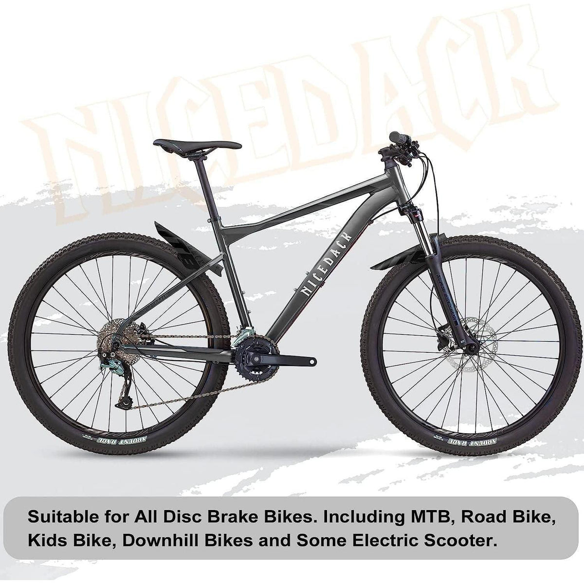 Fahrrad Schutzblech Set für Mountainbike & MTB