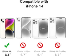 Schutzhülle für iPhone 14 6,1 Zoll Anti-Kratz 360 Grad